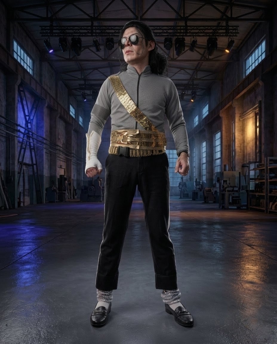 Show central — Yo me llamo Michael Jackson, traje gris